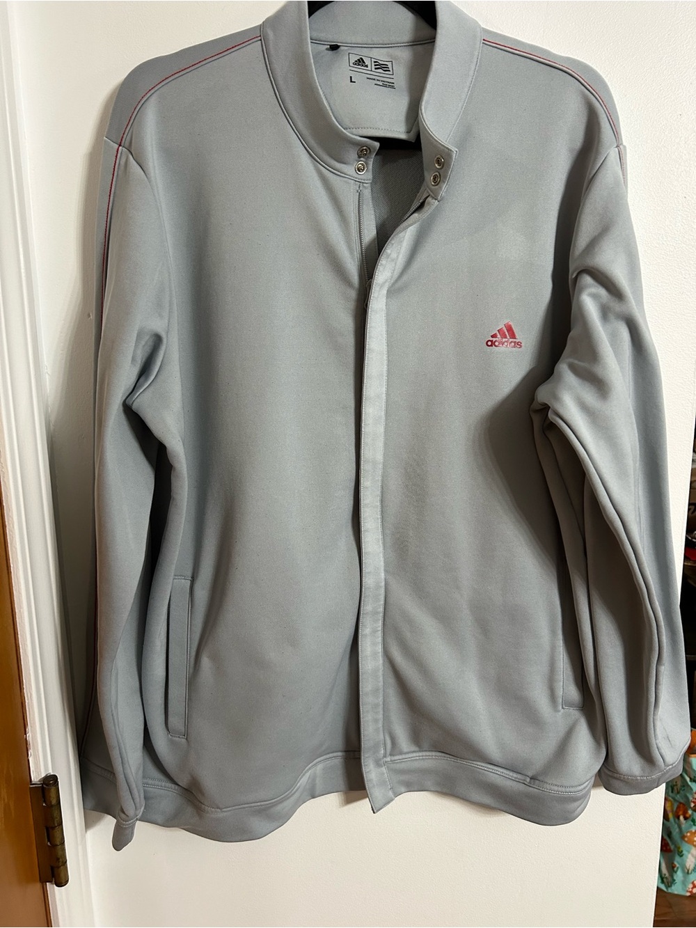 Adidas Lightweight Men’s Gray Shirt Jacket